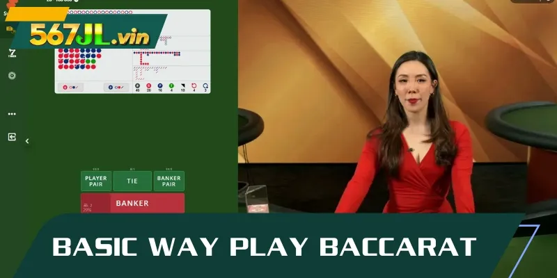 Details on how to play basic Baccarat so you don't feel confused at the betting table