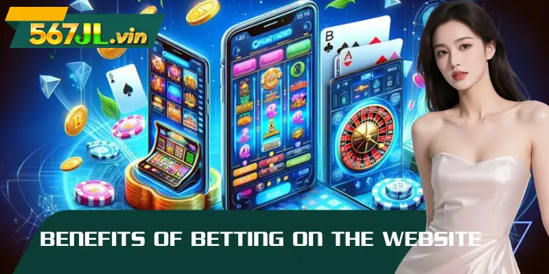 Benefits of betting on the website
