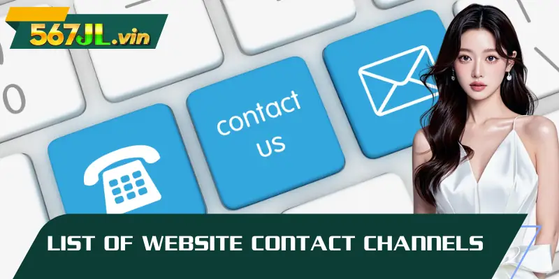 List of website contact channels