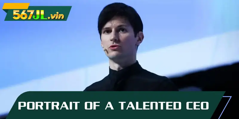 Portrait of a talented CEO